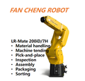 Factory-surplus FANUC LR-Mate 200iD/7H 5-Axis Robot Cost-Optimized For Mid-Weight Simple Pick-Place Cycles