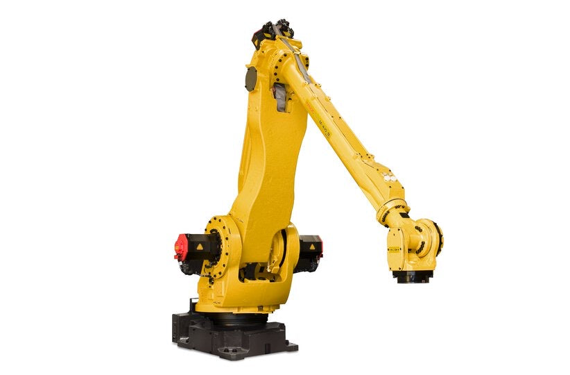 Pre-owned FANUC M-410iB/450 High-Capacity Palletizing Robot, Support Full-Loaded Unit-Load Processing Within Logistic Production Hubs