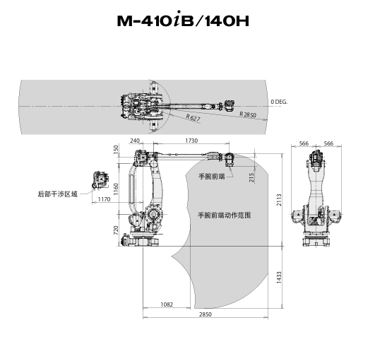Pre‑owned FANUC M‑410iB/140H End‑of‑Line Retrofit Palletizing Robot,  Solve Mixed‑Goods Bottlenecks For Existing Packaging Production Lines