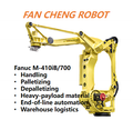 Pre-owned FANUC M-410iB/700 Ultra-Heavy Palletizing Robot, Address Extreme Weight Handling Challenges In Raw-Material Bulk Processing Plants
