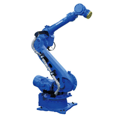 Used Yaskawa Motoman GP200R Shelf-Mount Robot 200kg Payload 3140mm 6-Axis Overhead Handling Robot