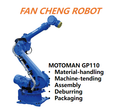 Used YASKAWA MOTOMAN GP110 6-Axis Industrial Robot 110kg Payload 2236mm Reach YRC1000