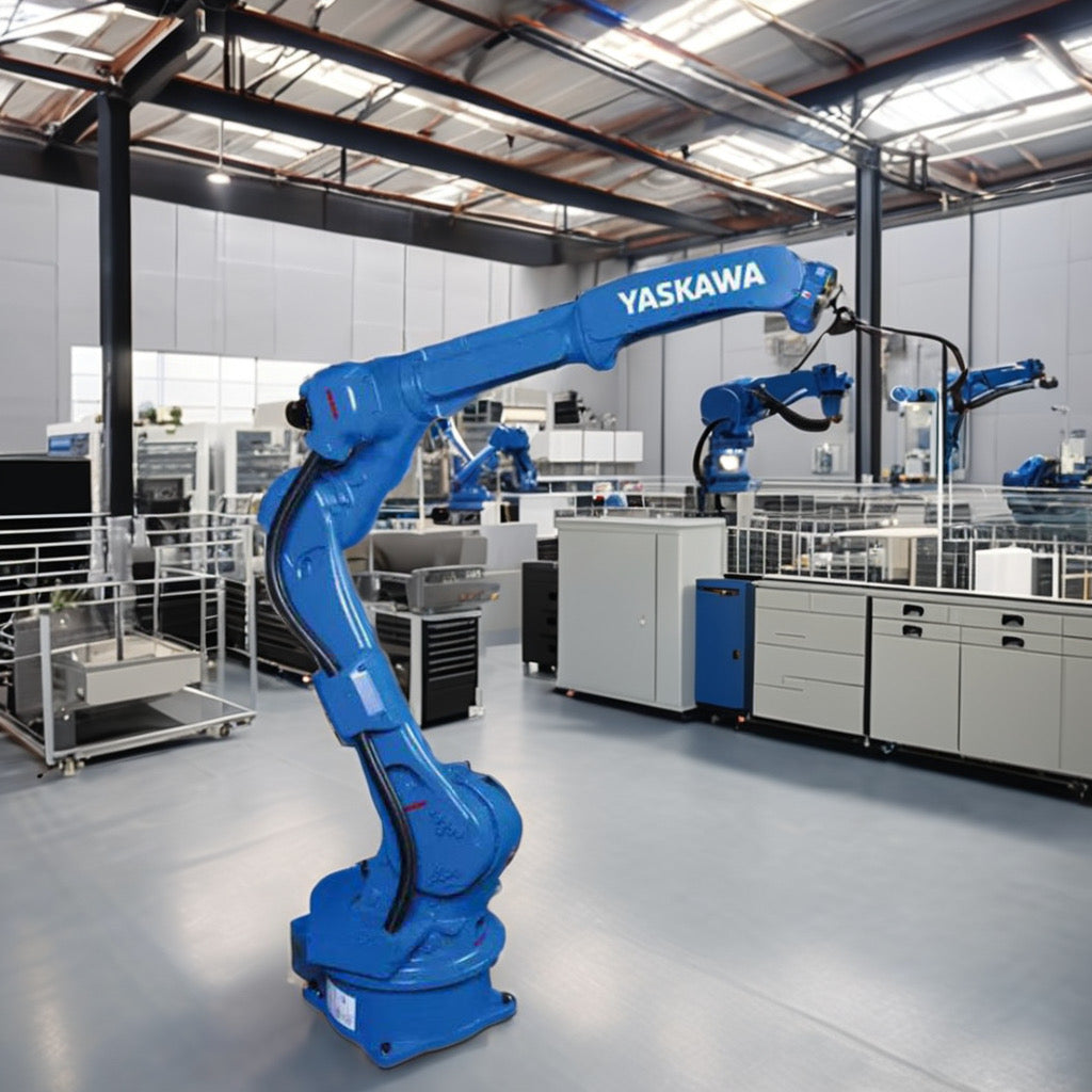 Used YASKAWA MOTOMAN AR2010 6-Axis Long-reach Arc-welding Robot 12kg Payload 2010mm Reach YRC1000