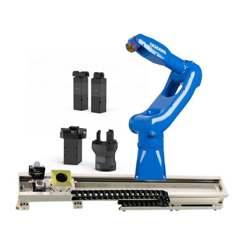 Used YASKAWA MOTOMAN GP4 6-Axis Compact Industrial Robot 4kg Payload 550mm Reach YRC1000