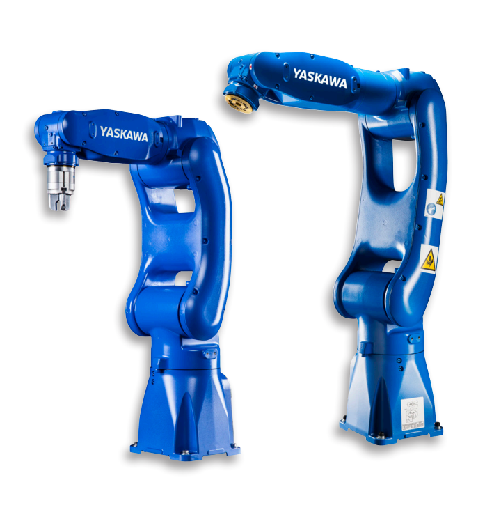 Used YASKAWA MOTOMAN GP4 6-Axis Compact Industrial Robot 4kg Payload 550mm Reach YRC1000