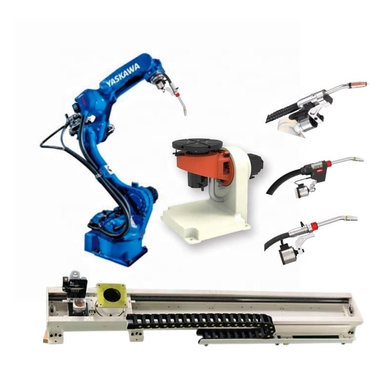Pre-owned YASKAWA MOTOMAN AR3120 6-Axis Ultra-long-reach Arc-welding Robot 20kg Payload 3124mm Reach YRC1000