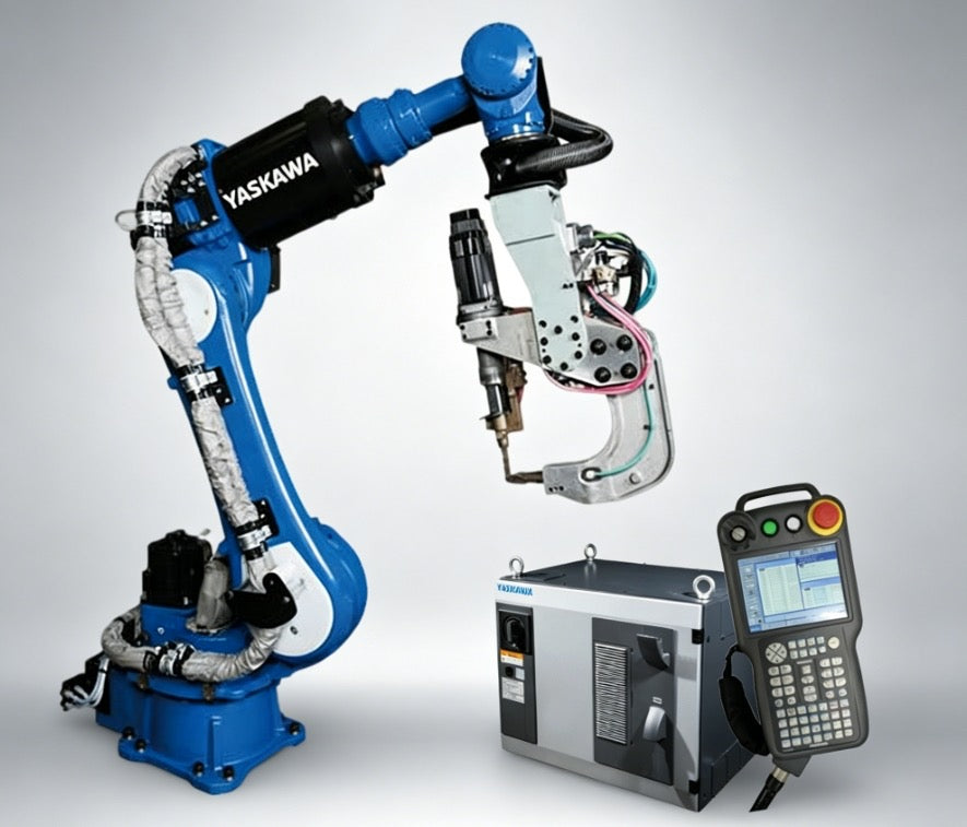 Used Motoman SP210 Spot Welding Robot, 210kg Payload 2702mm 6‑Axis Heavy‑Duty Welding Robot