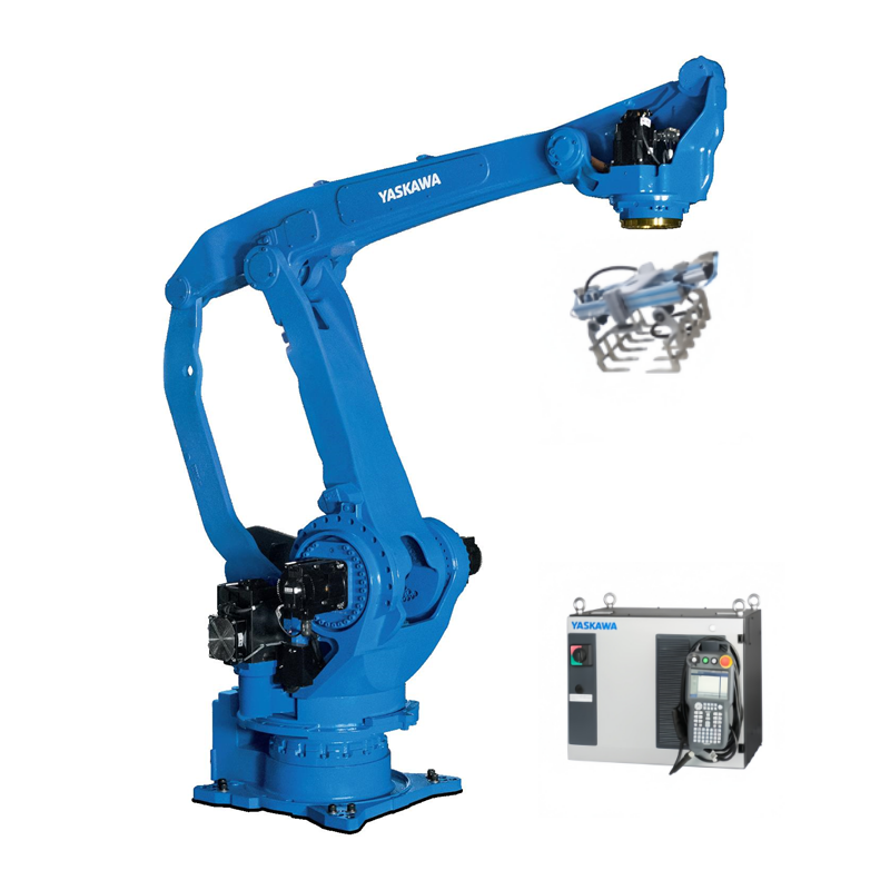 Second-hand Yaskawa PL800 Industrial Robot, 800kg 3159mm, Ex-factory Robot For Extra-Heavy Workpiece Stacking