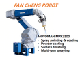 Pre-owned Motoman MPX3500 High-reach Spray Robot, Multi-mount, For Heavy Large Workpiece Coating