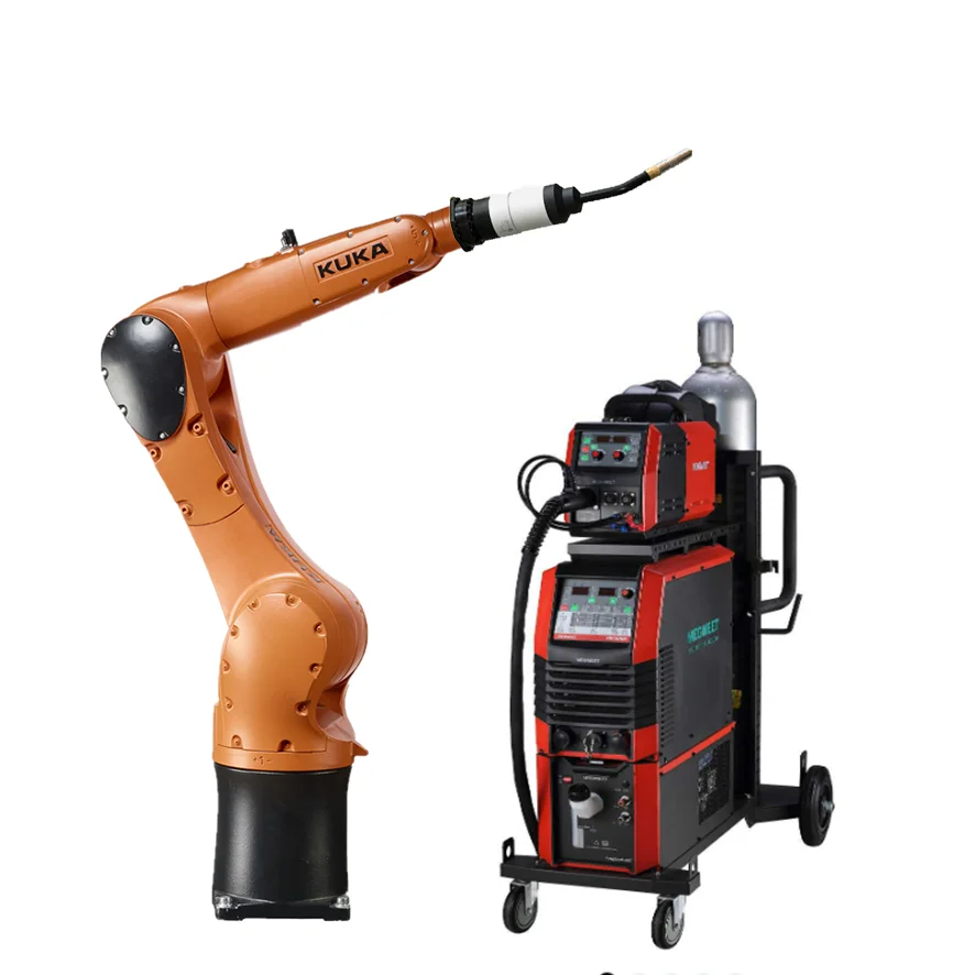 KUKA KR 6 R900-2 6 Axis Compact Robot 6kg Payload 901mm Reach Pre-owned KR AGILUS-2 Robot Arm for Welding Dispensing Machine Tending