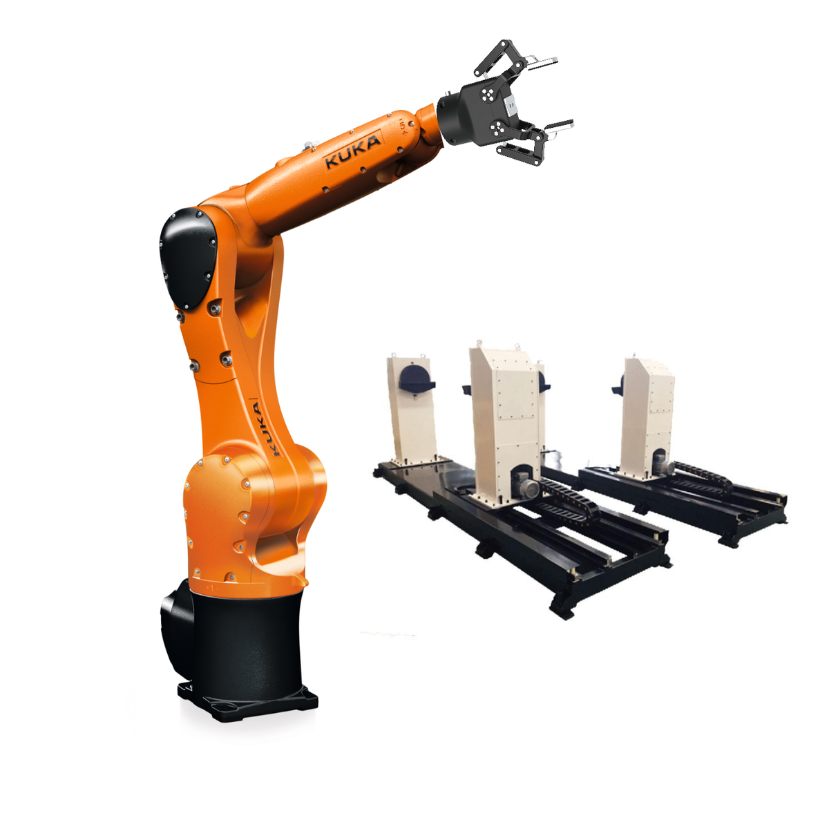 KUKA KR 10 R900-2 6 Axis Robot 10kg Payload 901mm Reach Pre-owned AGILUS-2 Heavy Duty Compact Robot for Handling Assembly