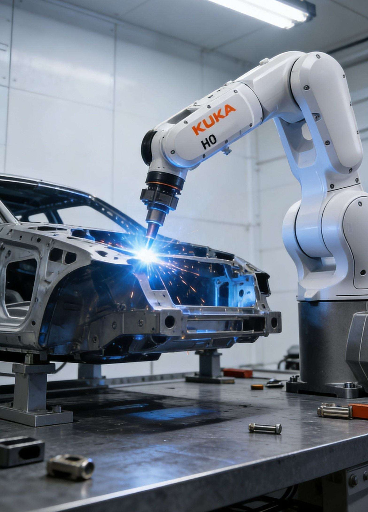 Operational Preowned KUKA KR 7 R900-3 6Axis Compact Robot 7kg Payload 902mm Reach AGILUS3 with KR C5 micro2 for Dispensing Machine Tending