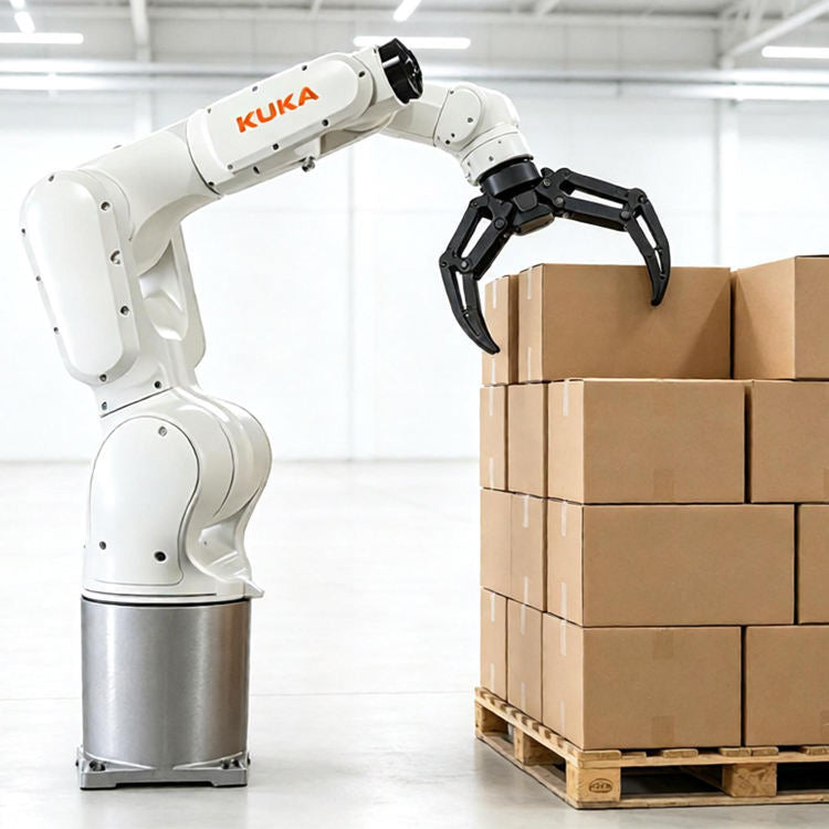 Operational Preowned KUKA KR 7 R900-3 6Axis Compact Robot 7kg Payload 902mm Reach AGILUS3 with KR C5 micro2 for Dispensing Machine Tending