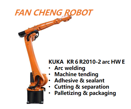 Second‑hand KUKA KR 6 R2010‑2 arc HW E Hollow‑Wrist Robotic Arm for Long‑distance Welding Tasks
