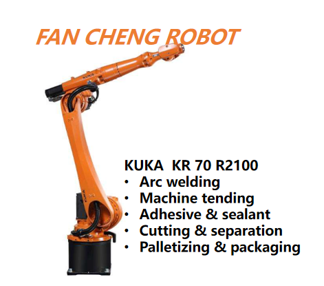 Reconditioned KUKA KR 70 R2100 6-axis Robot, Heavy Load Used Automation Robot For Sale