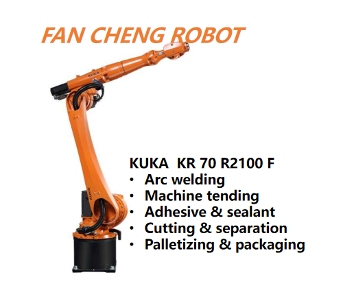 Reconditioned KUKA KR 70 R2100 F IONTEC Robot Arm, Heavy Duty Foundry Used Robot For Sale