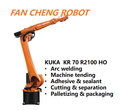 Used KUKA KR 70 R2100 HO Food Grade Robot, 70kg Heavy Payload Pre-owned IONTEC Robotic Arm
