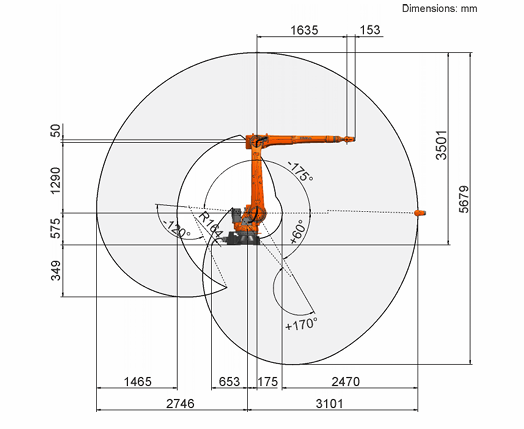 Reconditioned KUKA KR 20 R3100 IONTEC 6-axis Robot, Cost-effective Used Automation Robot for Sale