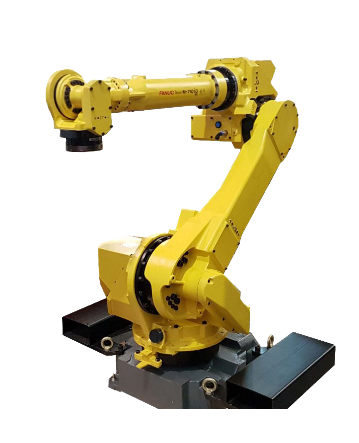 Used FANUC M-710iC/20M 6-Axis Robot, 20kg Payload 2582mm Reach Refurbished Robot For Grinding Deburring Handling