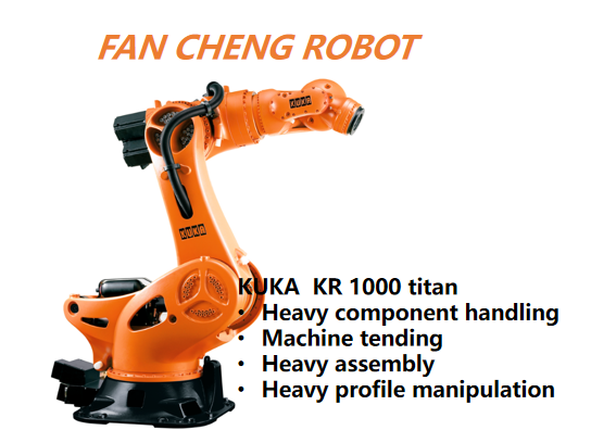 Refurbished KUKA KR1000 titan Ultra Heavy 6-axis Robot | 1000kg Payload for Steel Structure Handling & Assembly