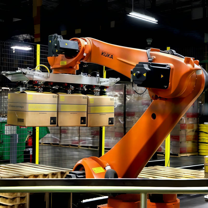 Ex-industrial KUKA KR 180 R3200-2 PA-HO | Food Hygiene Palletizing Robot 180kg