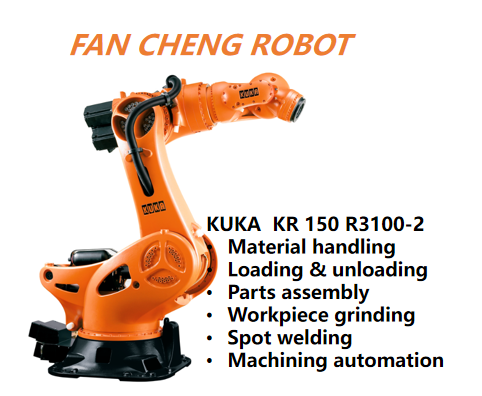 Used KUKA KR 150 R3100-2 Robot | 150kg Payload 3100mm Reach for Material Handling