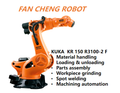 Pre-owned KUKA KR 150 R3100-2 F Robot | 150kg Foundry Robot for Die Casting & Heat Applications