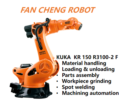 Pre-owned KUKA KR 150 R3100-2 F Robot | 150kg Foundry Robot for Die Casting & Heat Applications