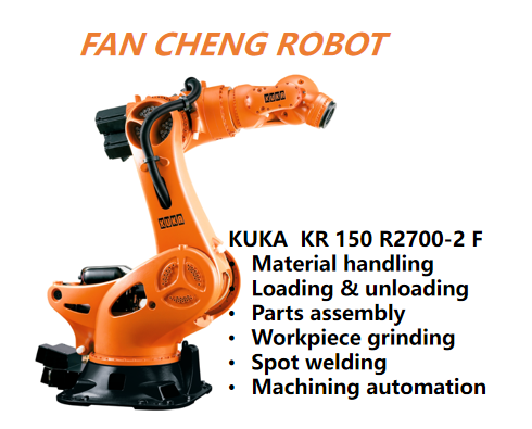 Ex-industrial KUKA KR 150 R2700-2 F Foundry Robot | 150kg IP67 Die Casting