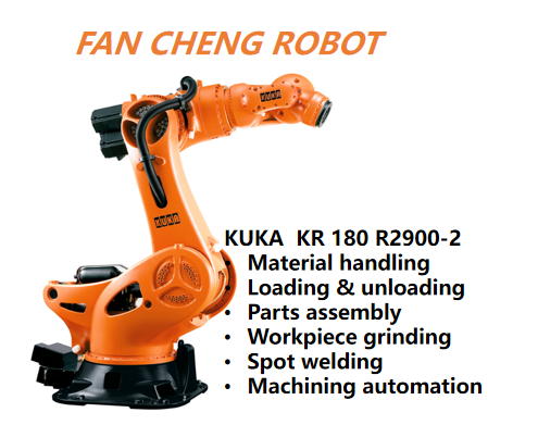Refurbished KUKA KR 180 R2900-2 Robot | 180kg Payload 2900mm Reach for Machine Tending