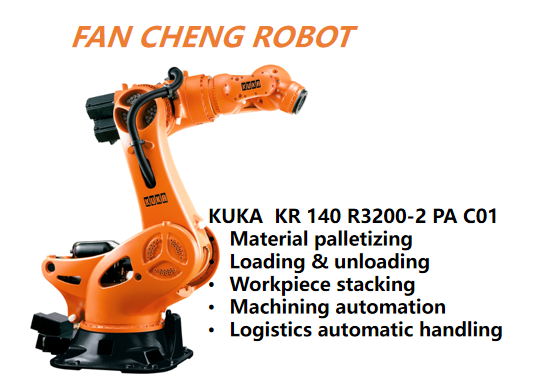 Second-hand KUKA KR 140 R3200-2 PA C01 | Cleanroom Palletizing Robot 140kg