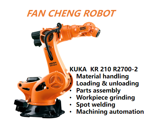 Pre-loved KUKA KR 210 R2700-2 Robot | 210kg Payload 2700mm Reach for Palletizing & Handling