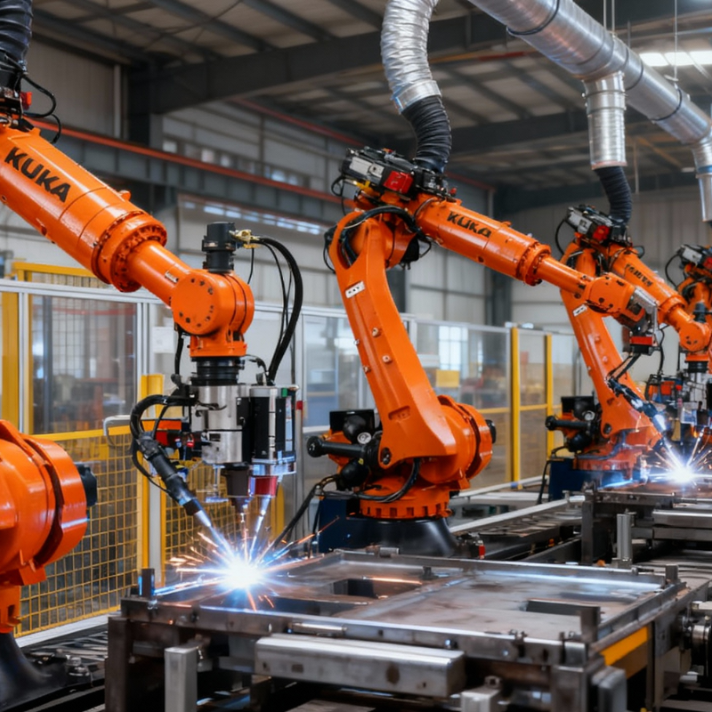 Pre-owned KUKA IONTEC ultra KR90R2700 Long-Stroke 6-Axis Automation Robot