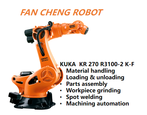 Reconditioned KUKA KR 270 R3100-2 K-F Robot | 270kg Foundry Palletizing IP67 3105mm