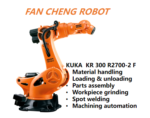 Pre-owned KUKA KR 300 R2700-2 F Robot | 300kg Foundry IP67 for Casting & Forging