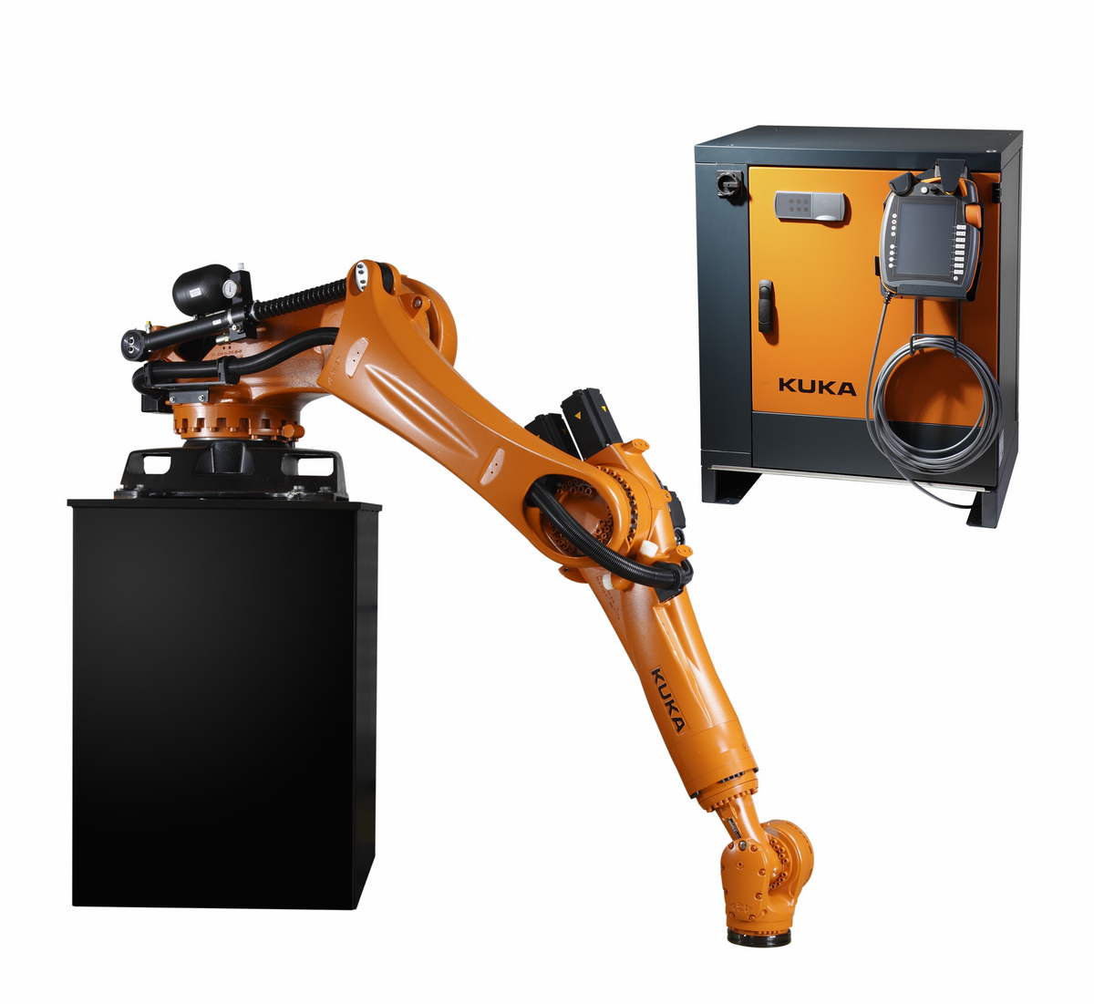 Used KUKA KR 120 R2700 ultra 6-Axis Industrial Robot 120kg Payload 2702mm Long-Reach Heavy-Duty Robotic Arm