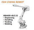 Refurbished ABB IRB 4600-40/2.55 6-Axis Robot, 40kg Payload, 2.55m Long Reach, Inverted Mount Permitted
