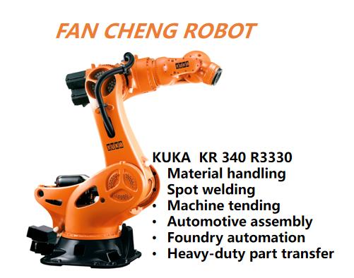 Used KUKA KR340 R3330 Heavy‑duty 6‑Axis Industrial Robot, Pre‑owned KUKA FORTEC Series Robot Arm