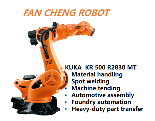 Pre‑owned KUKA KR500 R2830 MT Machine‑Tool Robot, Used Heavy‑payload Industrial Robot Arm