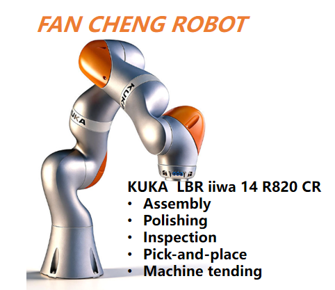 Pre‑owned KUKA LBR iiwa 14 R820 CR Robot Body, Surplus 7‑Axis Force‑controlled Manipulator for Dust‑free Production Lines