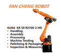 Used KUKA KR 50 R2100-2 HO IONTEC-2 High-Load-Operation 6-Axis Robot 50kg Heavy-Cycle Robotic Arm