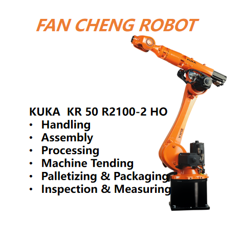 Used KUKA KR 50 R2100-2 HO IONTEC-2 High-Load-Operation 6-Axis Robot 50kg Heavy-Cycle Robotic Arm
