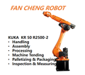 Secondhand KR50 R2500-2 IONTEC-2 Industrial Manipulator Large Working Envelope Medium-Load Robot