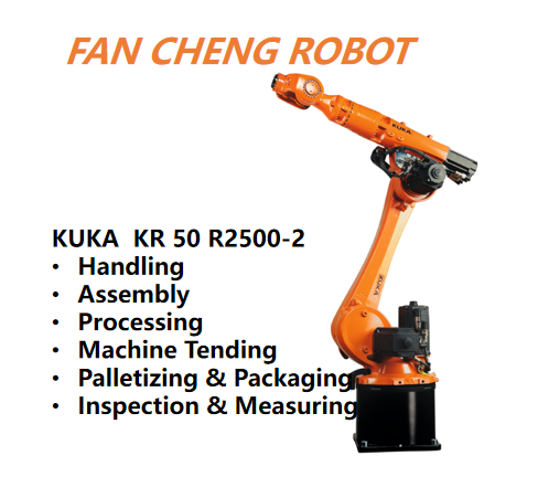 Secondhand KR50 R2500-2 IONTEC-2 Industrial Manipulator Large Working Envelope Medium-Load Robot