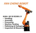 Used KUKA KR 50 R2500-2 F IONTEC-2 Foundry Version 6-Axis Robot 50kg Long-Reach High-Protection Robotic Arm