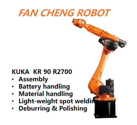 Pre-owned KUKA IONTEC ultra KR90R2700 Long-Stroke 6-Axis Automation Robot