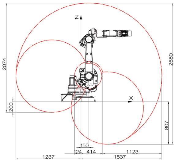 Used ABB IRB1660ID‑4/1.55 6‑Axis Industrial Robot, Hollow‑Wrist ID, 4kg Wrist, 1550mm Reach, for Arc Welding Machine Tending