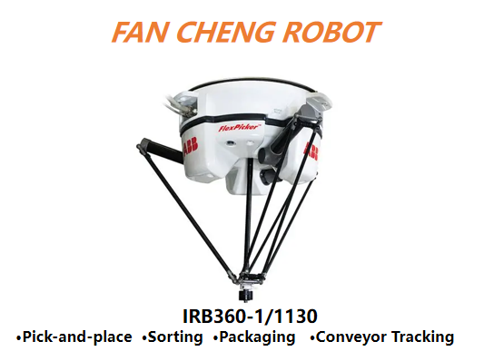 Refurbished ABB IRB360-1/1130 FlexPicker High-Speed Delta Robot