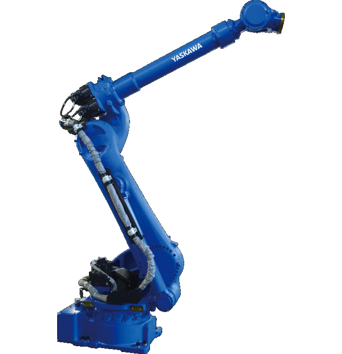 Pre-owned YASKAWA MOTOMAN GP250 Heavy-Payload Robot, 250kg Payload 2710mm Reach, YRC1000, Ex-factory Tested Robot Unit