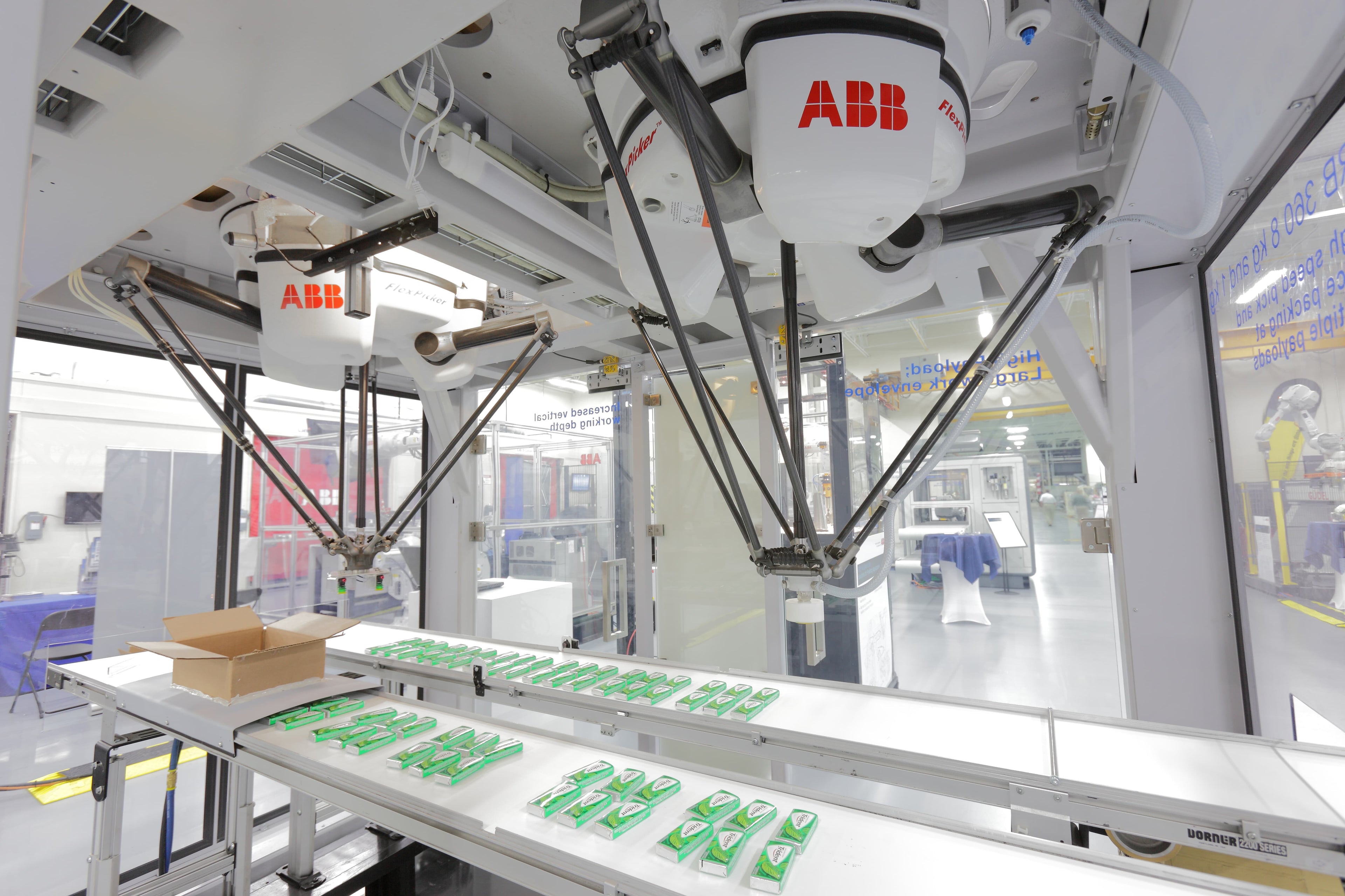 Used Refurbished ABB IRB365-1.5/1300 FlexPicker 5-Axis Delta Robot